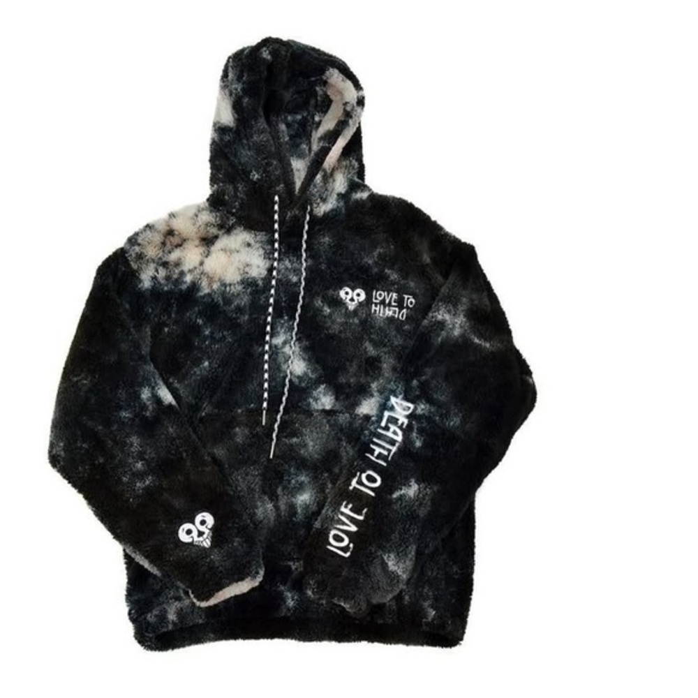 Love to death cozy sweater with pockets